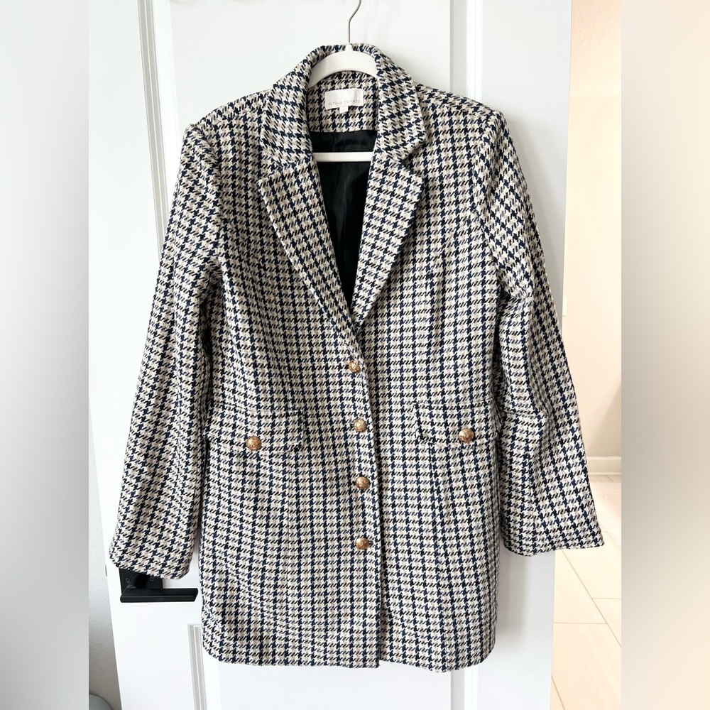 VICI Hutton Plaid Coat